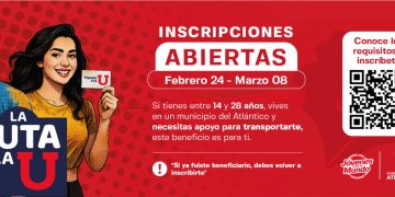 Gobernación del Atlántico abre convocatoria para Subsidio de Transporte – Primer semestre 2026