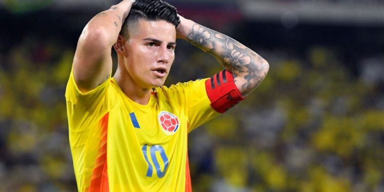 James Rodríguez, sin rumbo fijo y ofrecido al fútbol argentino a meses del Mundial