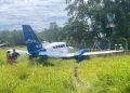 Avión se sale de pista en Nuquí: siete ocupantes resultaron ilesos