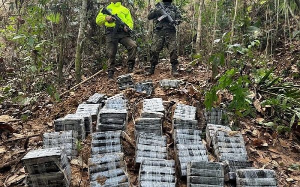 Ejército evitó la comercialización de más de un millón de dosis de cocaína en los Estados Unidos