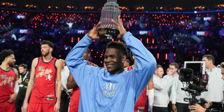 Anthony Edwards se queda con el MVP del All-Star de la NBA