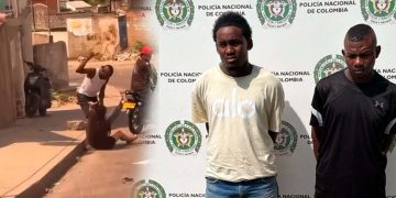 Capturados presuntos responsables por violento intento de atraco a turista en Cartagena