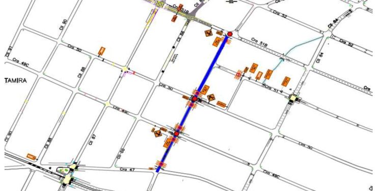 Desde hoy, cierre parcial de tramos de la calle 85 y la calle 98 por obras de mejoramiento de infraestructura