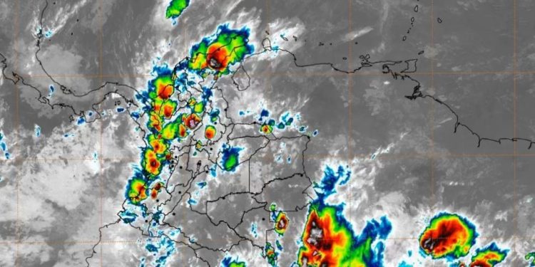 Febrero lluvioso: precipitaciones con tormentas eléctricas se extienden en el Caribe
