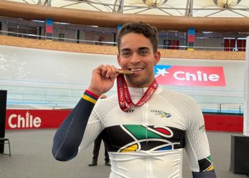 Cristian Ortega, campeón panamericano del kilómetro