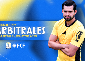 Designaciones Arbitrales: Partido adelantado Liga BetPlay DIMAYOR l 2026 – Fecha 9