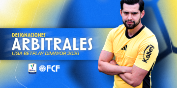 Designaciones Arbitrales: Partido adelantado Liga BetPlay DIMAYOR l 2026 – Fecha 9
