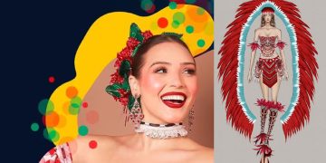 Este fin de semana, la reina Michelle Char se viste de EDA para el Carnaval del Suroccidente y el Carnaval de los Niños