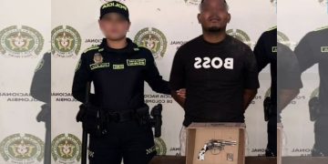 Capturan a alias ‘El Jader’ con un revólver calibre 38 en el sur de Cartagena