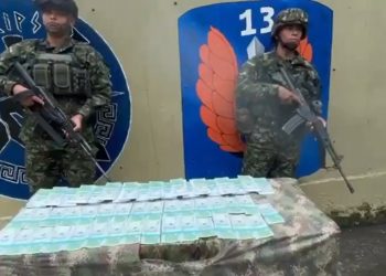 Ejército incauta cerca de $100 millones presuntamente ligados al narcotráfico en Suárez, Cauca