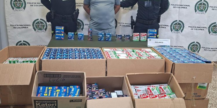 Incautan 1.700 cajas de medicamentos adulterados que serían distribuidos durante el Carnaval en Barranquilla