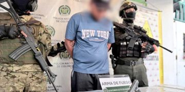 Capturan a presunto delincuente por porte ilegal de arma de fuego en Maicao