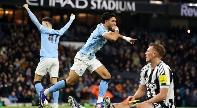 Manchester City supera al Newcastle y sella su paso a la final de la Copa de la Liga