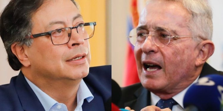 Expresidente Uribe calificó de “mansurrón” al presidente Petro tras mención en X