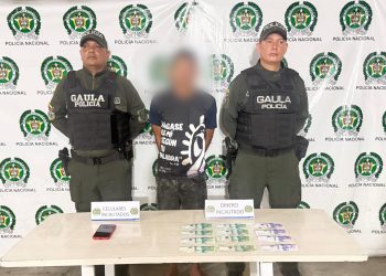 GAULA captura a presunto integrante de “Los Costeños” por extorsión en el suroriente de la ciudad