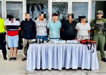 Capturan a siete presuntos integrantes de “Los Costeros” en el Atlántico