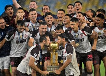 Lanús da el golpe en el Maracaná y se corona por primera vez en la Recopa Sudamericana