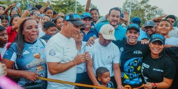 ¡Iniciamos las obras del parque y cancha Santa María!: alcalde Char