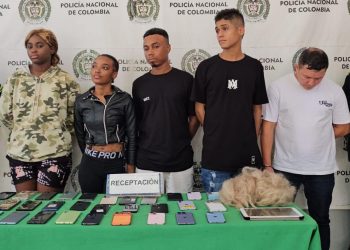 Cinco capturados con 32 celulares robados en operativos durante el Carnaval de Barranquilla