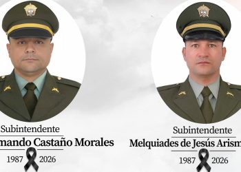 Anorí amaneció de luto: dos policías asesinados en ataque armado