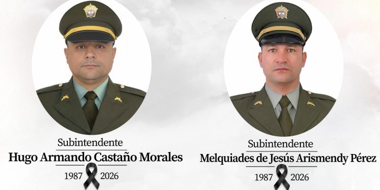 Anorí amaneció de luto: dos policías asesinados en ataque armado