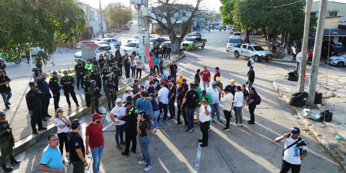 Todo listo para La Guacherna: Alcaldía de Barranquilla supervisa detalles para un desfile seguro