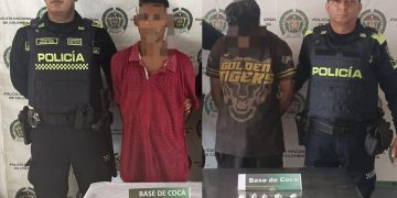 Policía captura a dos personas por tráfico de estupefacientes en el Atlántico