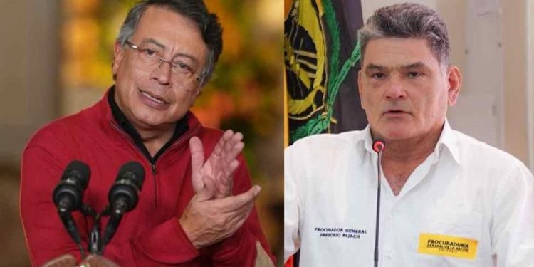 Procurador Gregorio Eljach responde a Gustavo Petro: “Con la honra de nosotros no va a jugar nadie”