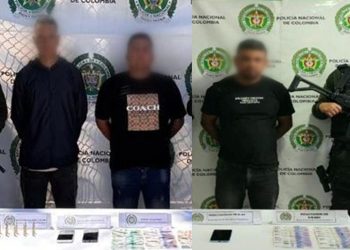 Cayeron tres presuntos integrantes de ‘Los Pachencas’ por extorsión en Magdalena