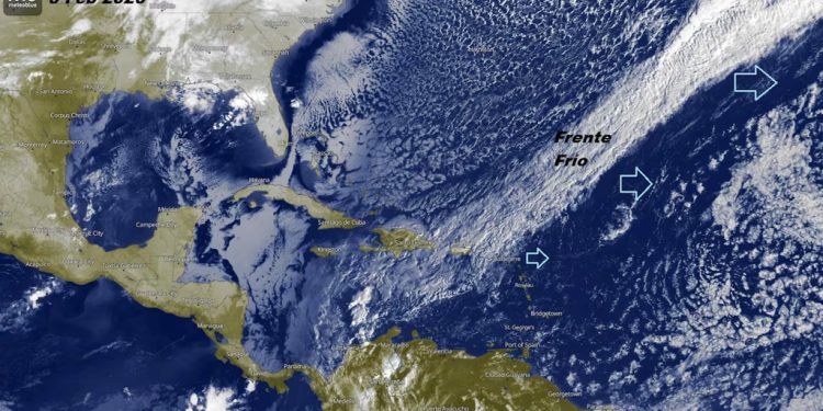 Nuevo frente frío amenaza al Caribe colombiano y áreas insulares: alerta por lluvias, vientos y oleaje