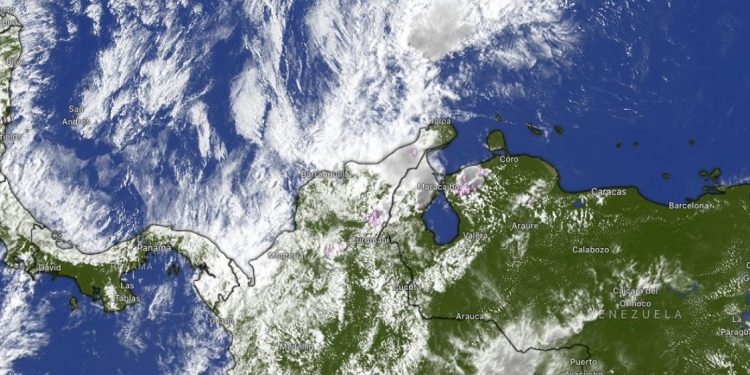 Persisten las lluvias en la región Caribe, aunque con menor intensidad este martes