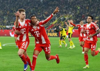 Luis Díaz brilla en la remontada del Bayern ante el Dortmund