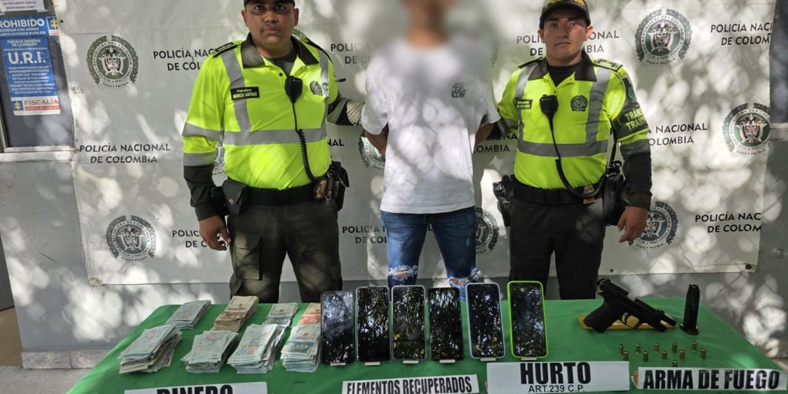 Capturan a presunto responsable de asalto a casino en el norte de Barranquilla