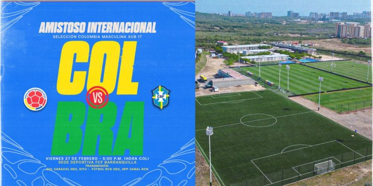¡Hoy juega Colombia! La Sub-17 enfrenta a Brasil en Barranquilla