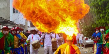 Embajadora del Carnaval del Atlántico 2026 deslumbra en el Festival Folclórico y Reinado Intermunicipal del Millo