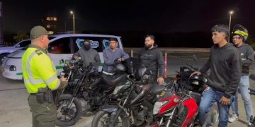 Policía refuerza controles en Barranquilla para frenar piques ilegales y proteger a conductores