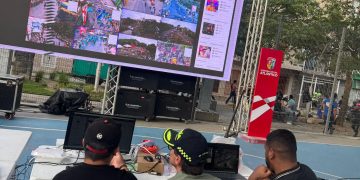 Cámaras inteligentes y drones autónomos pasan, con éxito, prueba piloto en Carnavales del Atlántico