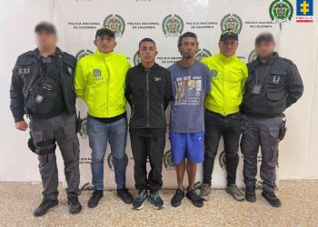 Asegurados presuntos responsables de atentado contra la vida de un oficial de la Policía durante un hurto en Bogotá