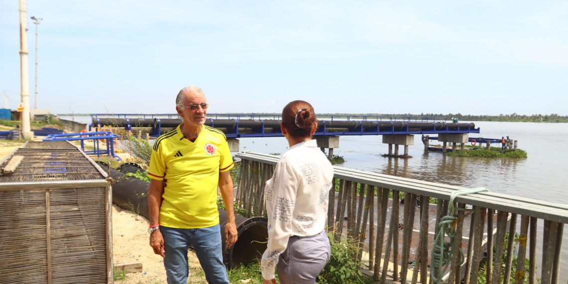 El acueducto en construcción más grande de Colombia lo realiza la Gobernación del Atlántico y avanza 86 %