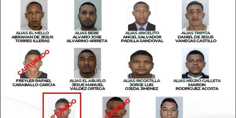 Policía captura a tres integrantes del Cartel de los Más Buscados por homicidio en Barranquilla