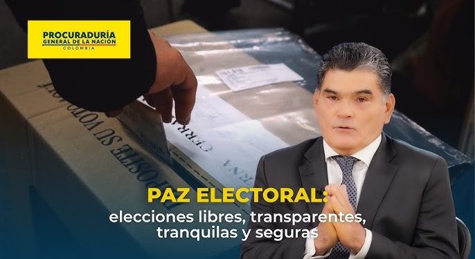 Procurador y Contralor piden reforzar vigilancia sobre recursos de regalías en las elecciones y así salvaguardar la Paz Electoral
