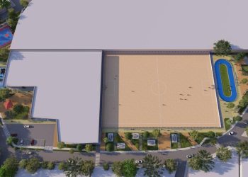 ¡Iniciamos las obras del parque y cancha Santa María!: alcalde Char