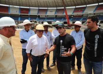 ¡Iniciamos trabajos para la siembra del césped del supermetro!: alcalde Char