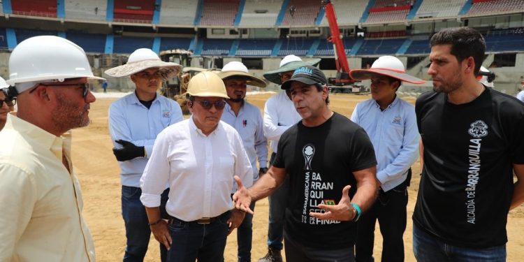 ¡Iniciamos trabajos para la siembra del césped del supermetro!: alcalde Char