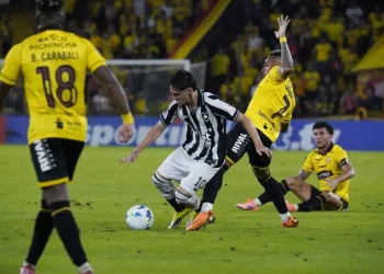 Botafogo rescata empate 1-1 ante Barcelona en Ecuador por la Copa Libertadores