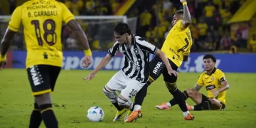 Botafogo rescata empate 1-1 ante Barcelona en Ecuador por la Copa Libertadores