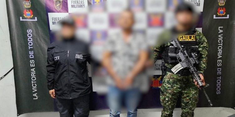 Ejército capturó a presunto integrante del Cartel del Clan del Golfo implicado en secuestros y extorsiones