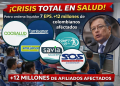 Petro ordena liquidar 7 EPS en quiebra: ¿Colapsa la salud de más de 12 millones de colombianos?