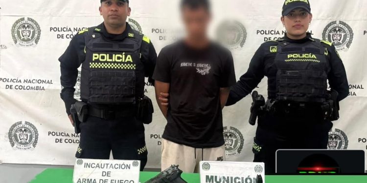 Cae presunto sicario tras crimen de mecánico en Soledad: fue capturado con arma y moto