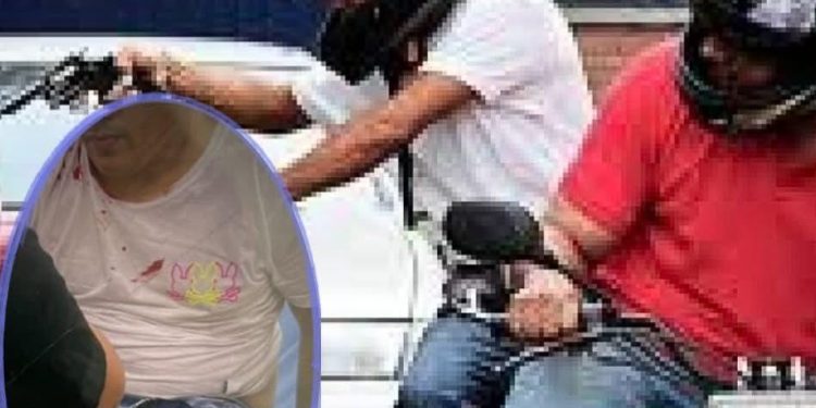 Violento atraco en Sabanalarga: hombre fue baleado en plena vía durante robo